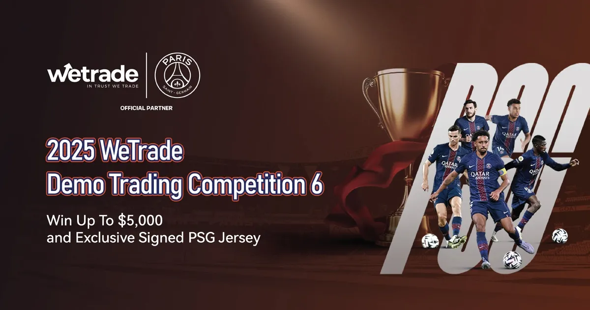 WeTrade Demo Trading Contest 6 Win $5000 Each Month