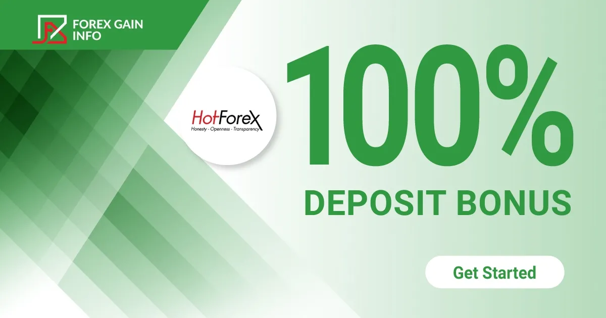 100% Forex Deposit Bonus from Hotforex