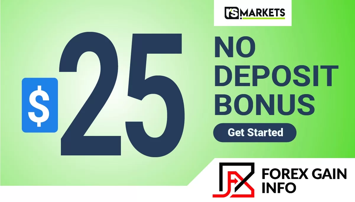 RS Markets $25 No Deposit Required Bonus