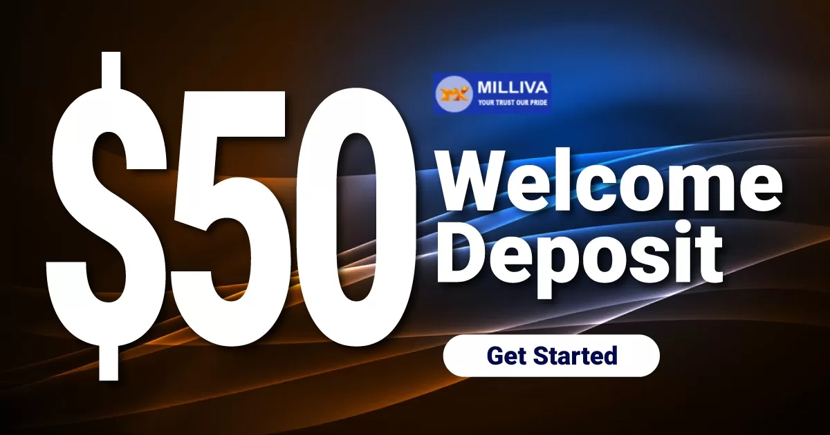 Milliva 50$ Free Welcome No Deposit Bonus