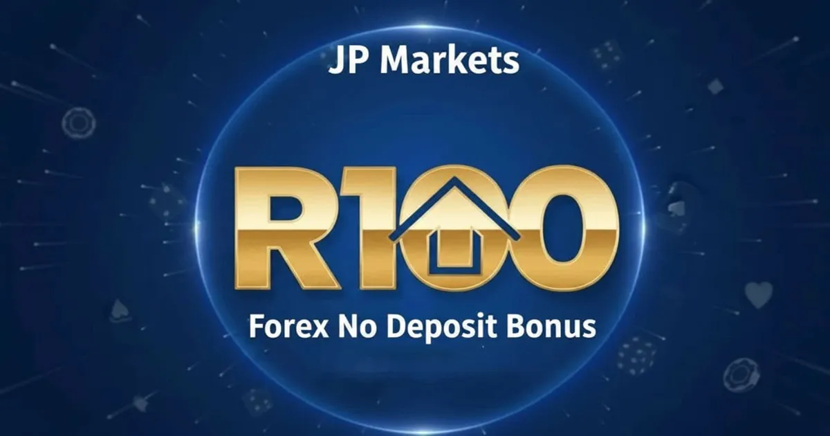 What the JP Markets R100 No Deposit Bonus Includes