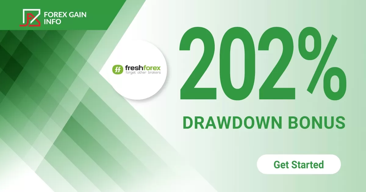 FreshForex 202% Drawdown Deposit Bonus