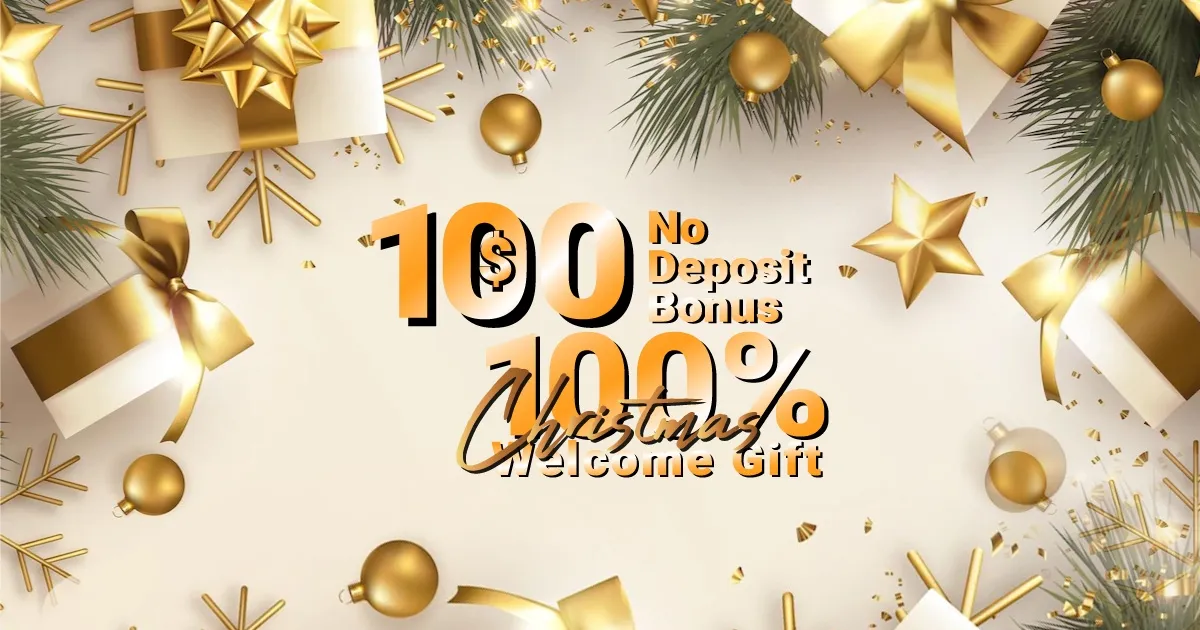 HXFX $100 Christmas No Deposit Bonus