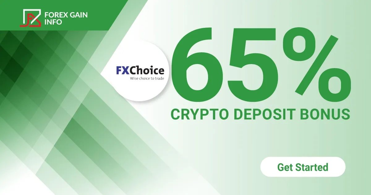 FXchoice 65% Forex Crypto Deposit Bonus 
