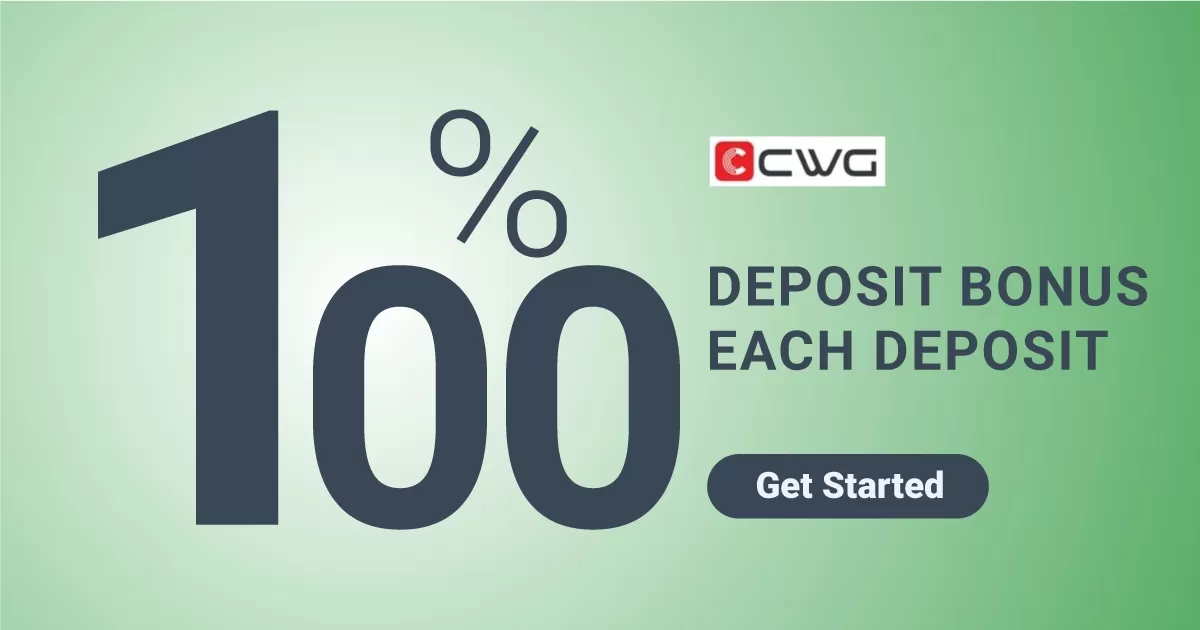 CWG Markets 100% Forex Deposit Bonus