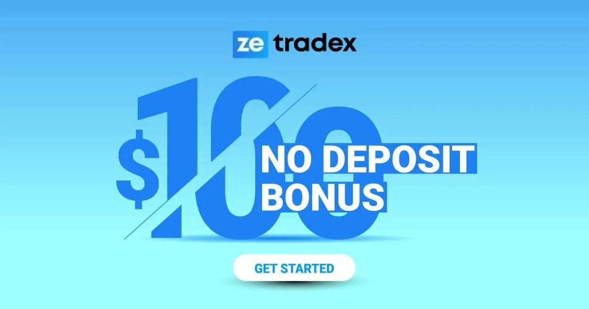 New Offering $100 No Deposit Forex Bonus at Zetradex Broker