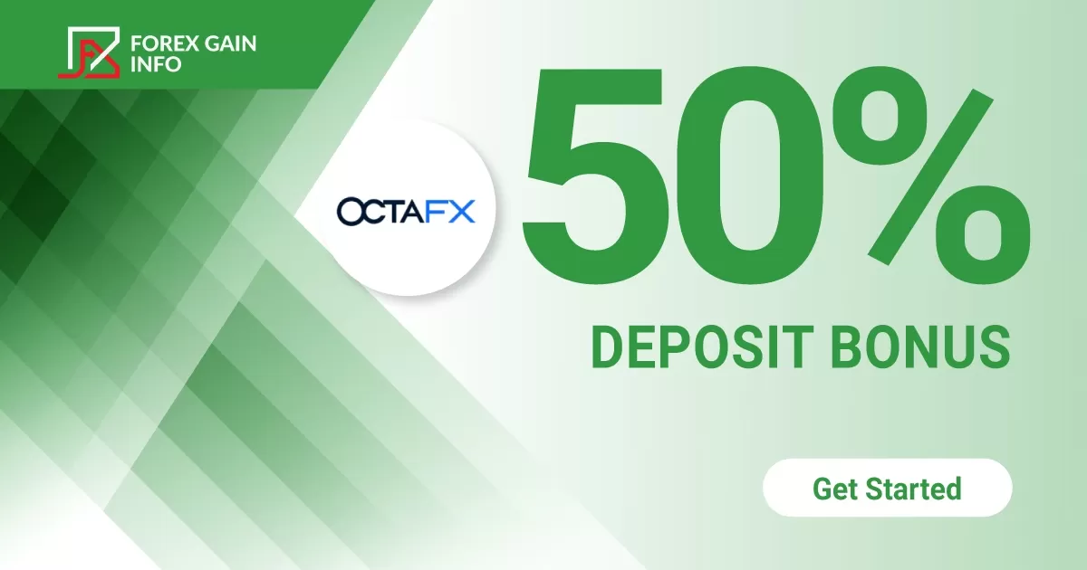 Get Octafx 50% Forex Deposit Bonus