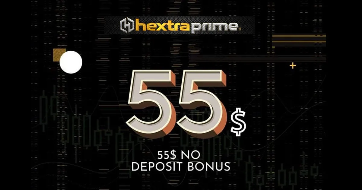$55 No Deposit Free Forex Bonus by Hextra Prime