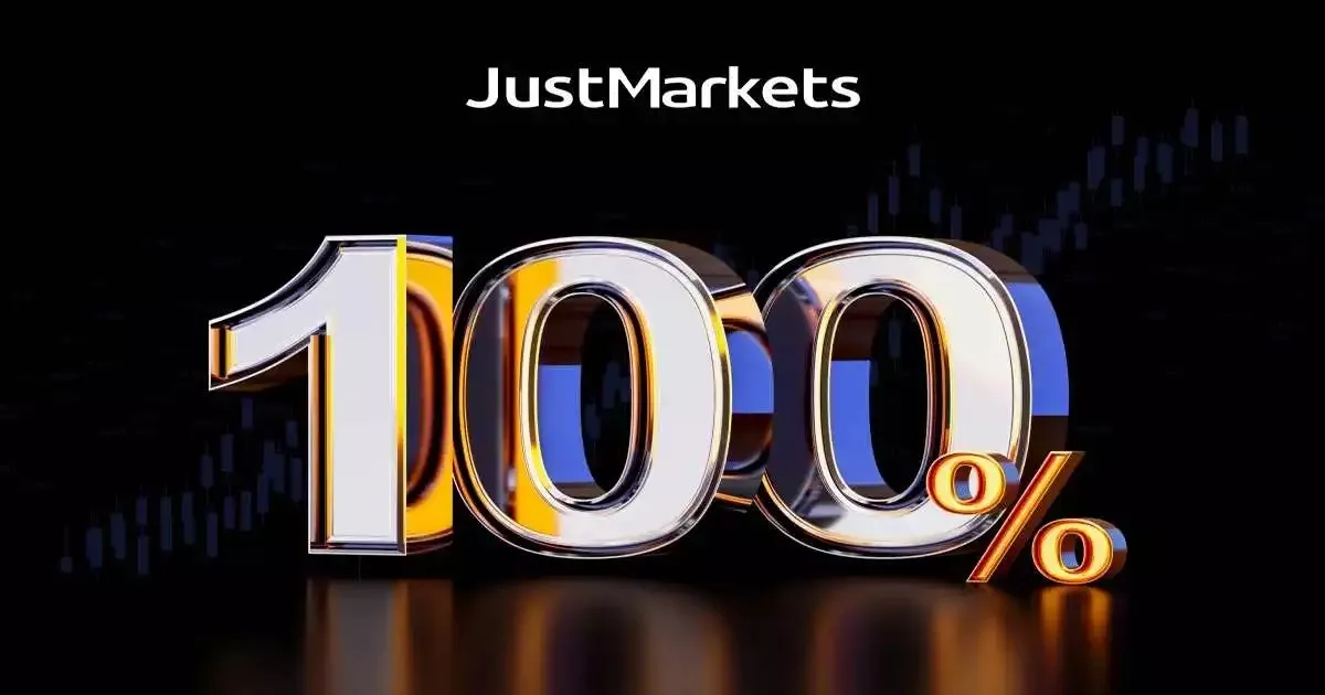 Forex Bonus Promo of 100% on Black Friday from JustMarkets