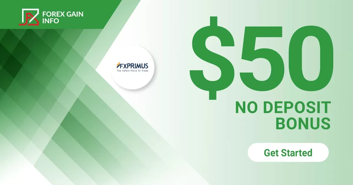 FXPRIMUS $50 No Deposit Bonus