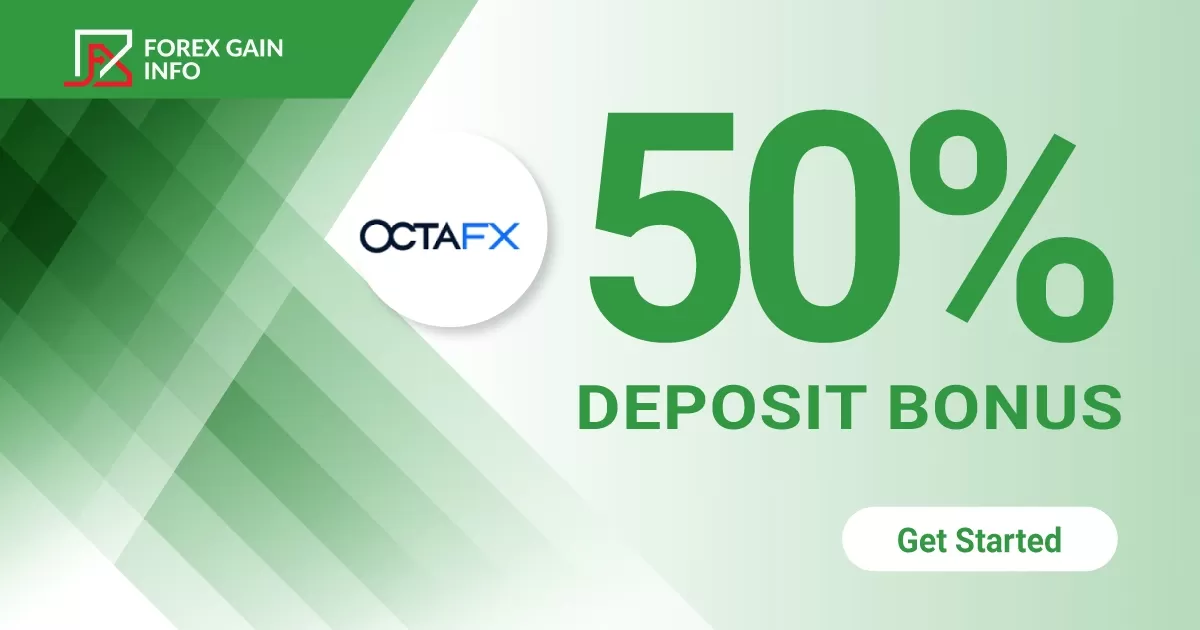 Octafx 50% Forex Deposit Bonus on Each Deposit