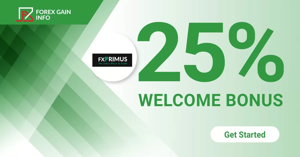 Get 25% Forex Deposit Bonus on FXPRIMUS