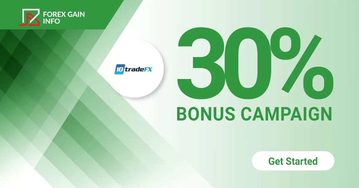 10tradeFX 30% Bonus Campaign
