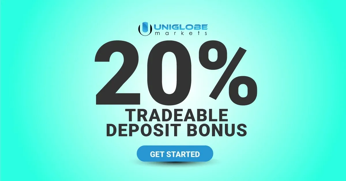 Uniglobe Markets Offers 20% Tradable Forex Deposit Bonus