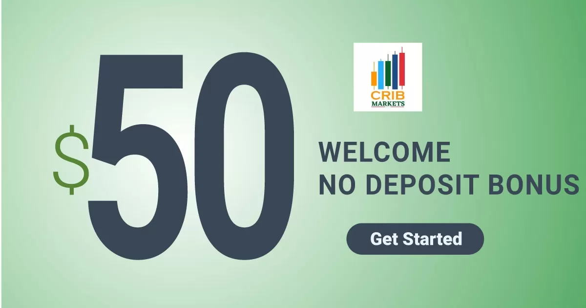 Crib Markets 50 USD Forex No Deposit Bonus