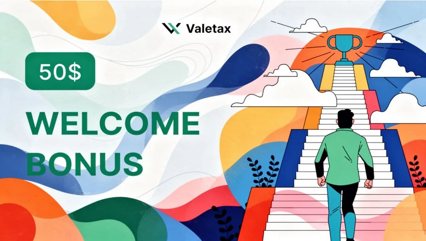 Valetax offers a $50 No-Deposit Bonus