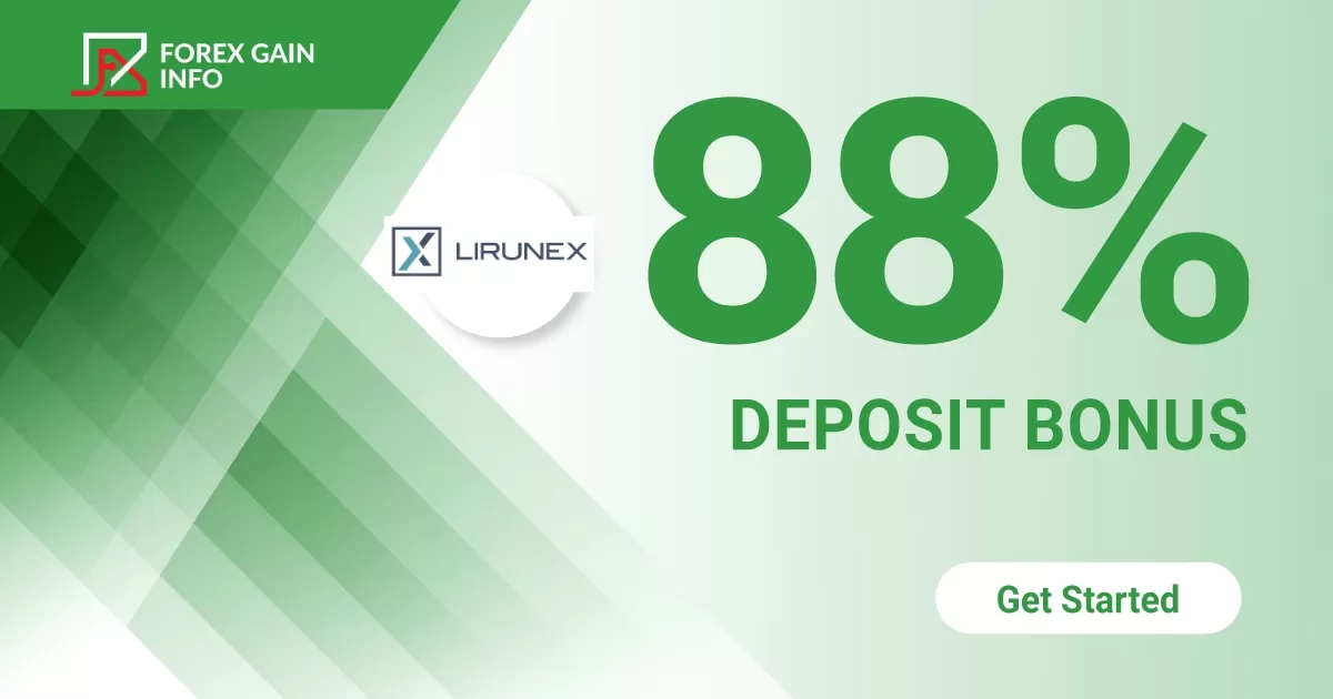 88% Deposit Bonus On Lirunex