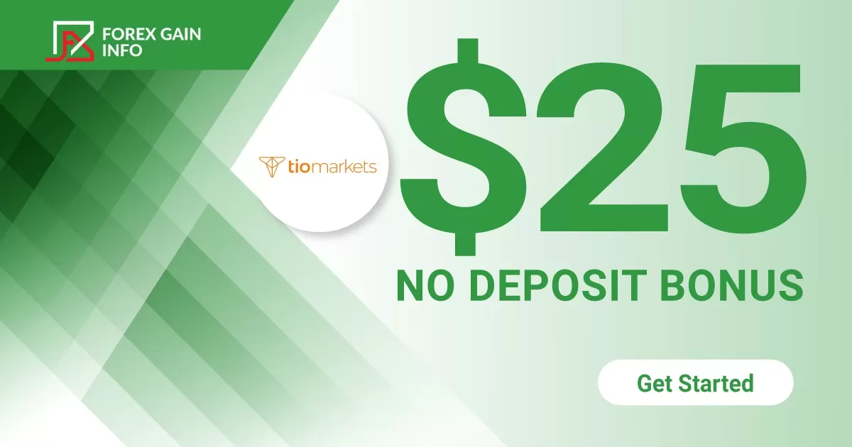 Tio Markets $25 Forex No Deposit Bonus
