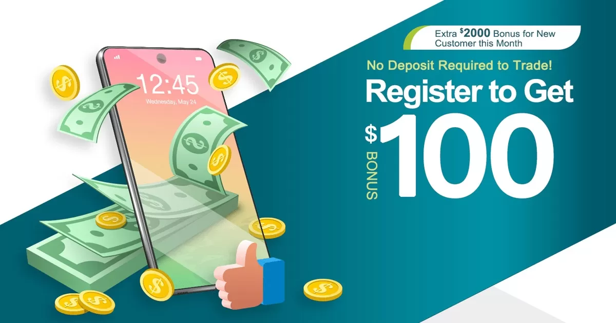 $100 No Deposit Trading Bonus by HXFX Global