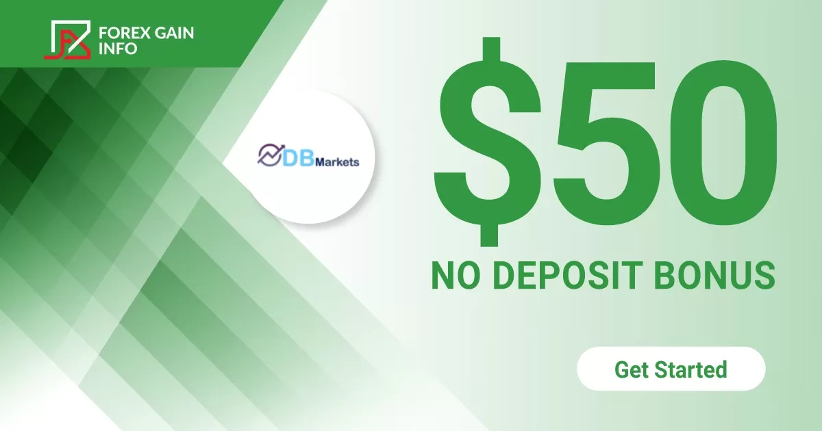  $50 Welcome No Deposit Bonus DB Markets