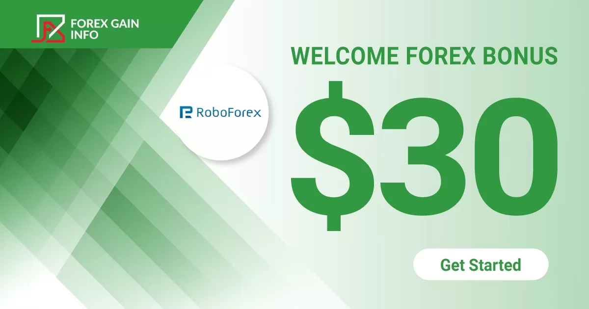Get $30 Forex No Deposit Bonus by RoboForex