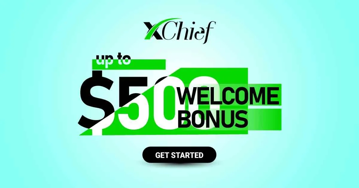 xChief Withdraw-able forex bonus offering of 100% up to $500