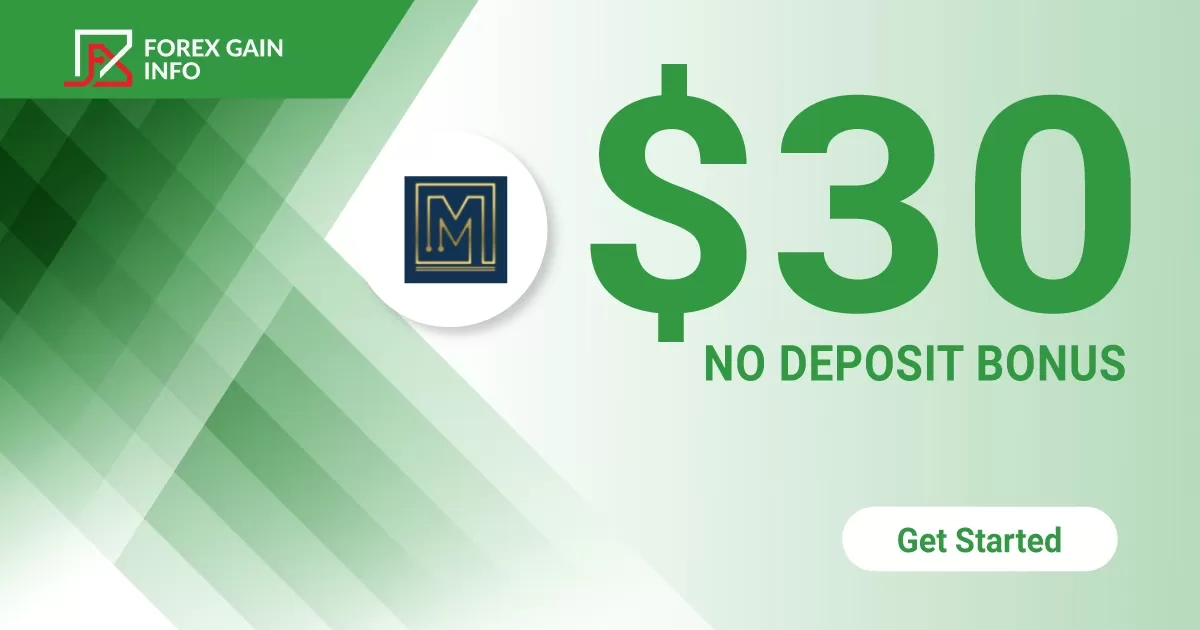 MplusFX 30 USD Forex No Deposit Bonus 2024