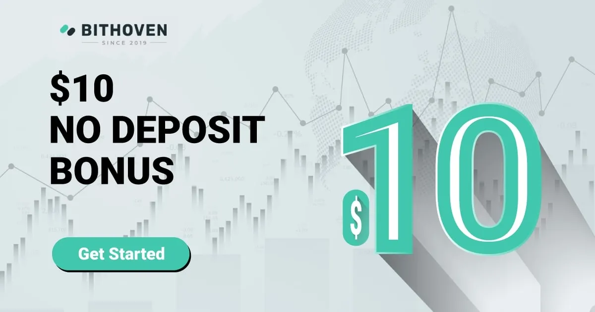 Bithoven 10 USD No Deposit Trading Bonus