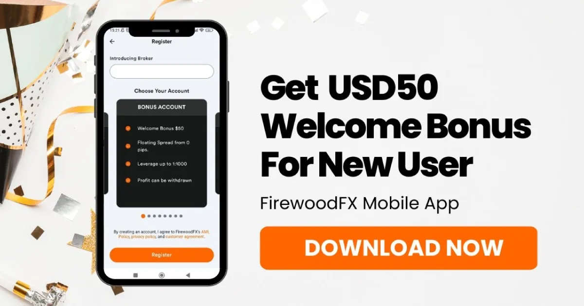 Get $50 Free Forex Trading Bonus with FirewoodFX
