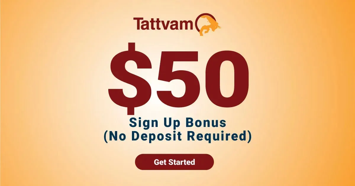 $50 No Deposit Sign-Up Forex Bonus at Tattvam Markets