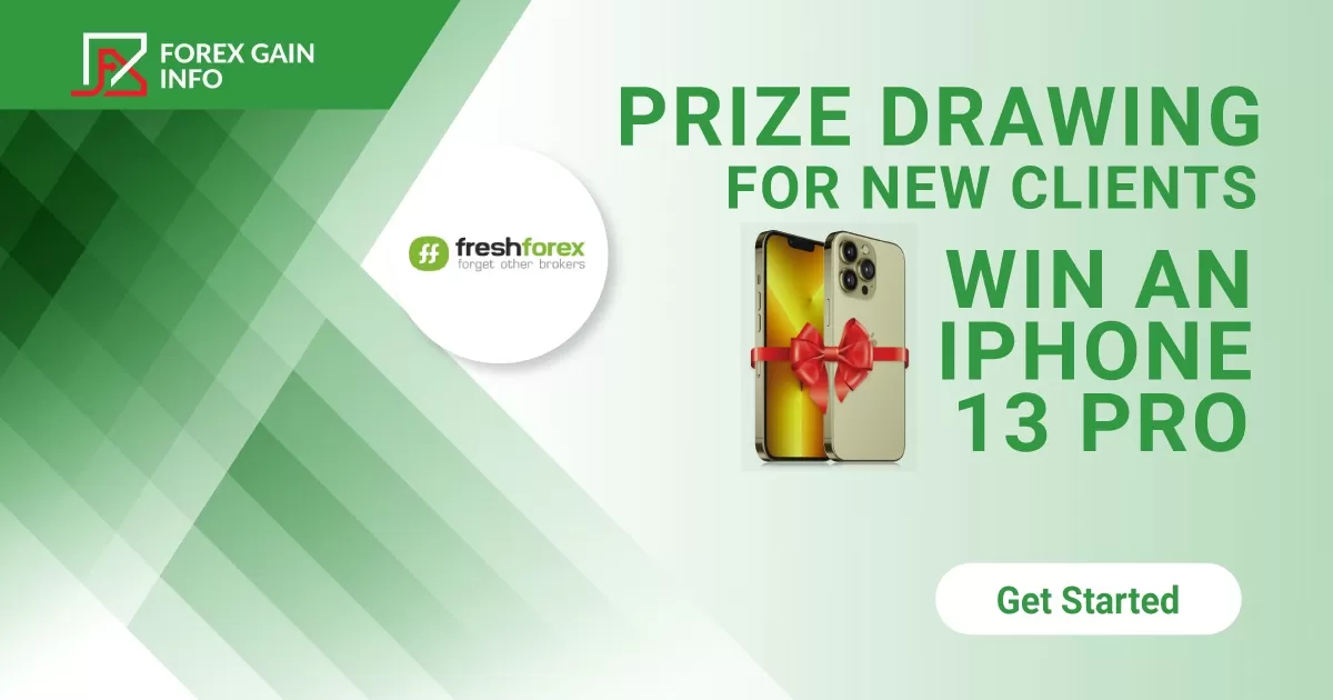FreshForex Free win an iPhone 13 PRO