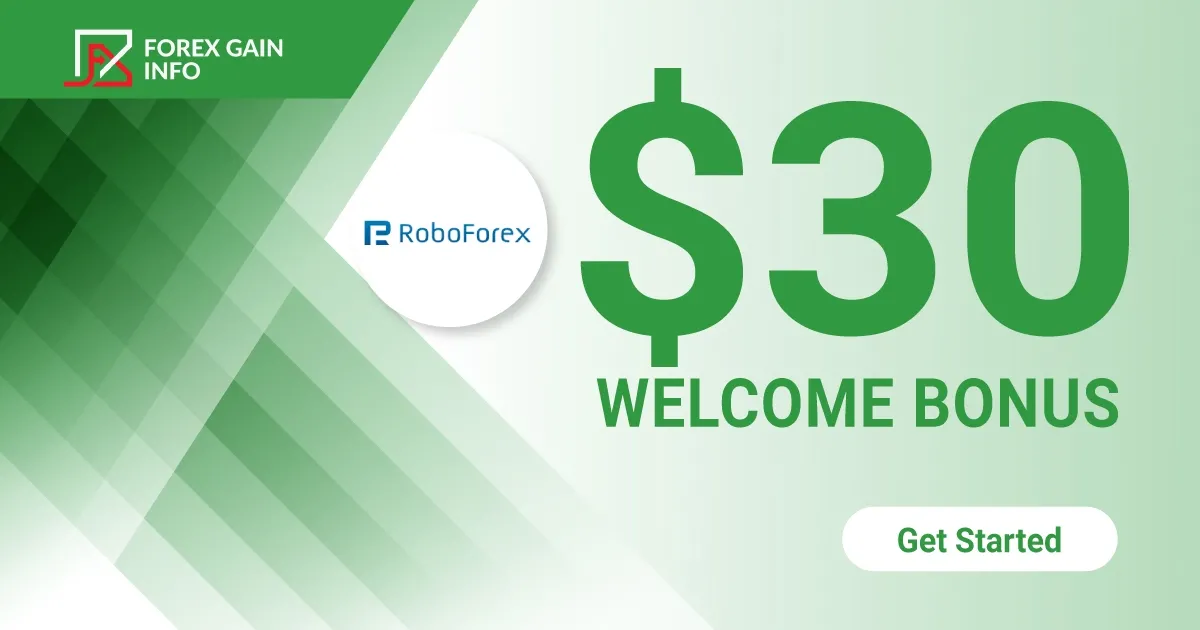 Roboforex 30 USD Welcome No Deposit Bonus