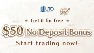 UTO Capital $50 No Deposit Free Trading Bonus